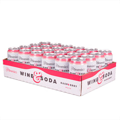 Pommies Wine and Soda – Raspberry