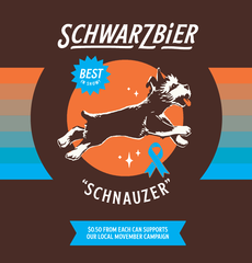 Schnauzer Schwarzbier